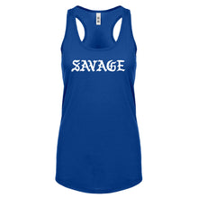 Racerback Savage Womens Tank Top