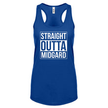 Racerback Straight Outta Midgard Womens Tank Top
