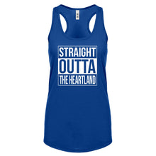 Straight Outta the Heartland Womens Racerback Tank Top