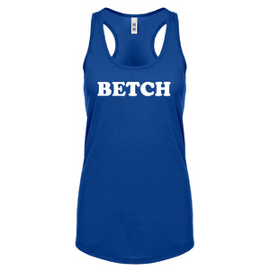 Betch Womens Racerback Tank Top