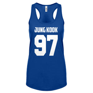 Jung Kook 97 Womens Racerback Tank Top