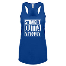Straight Outta Smores Womens Racerback Tank Top