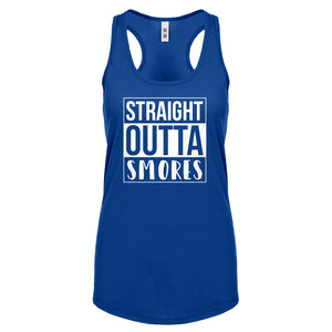 Straight Outta Smores Womens Racerback Tank Top