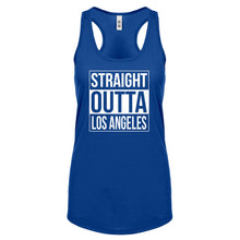 Straight Outta Los Angeles Womens Racerback Tank Top