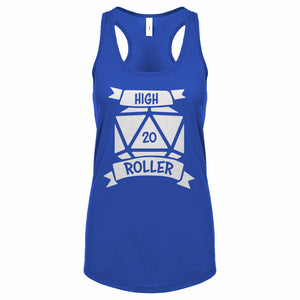 High Roller Womens Racerback Tank Top