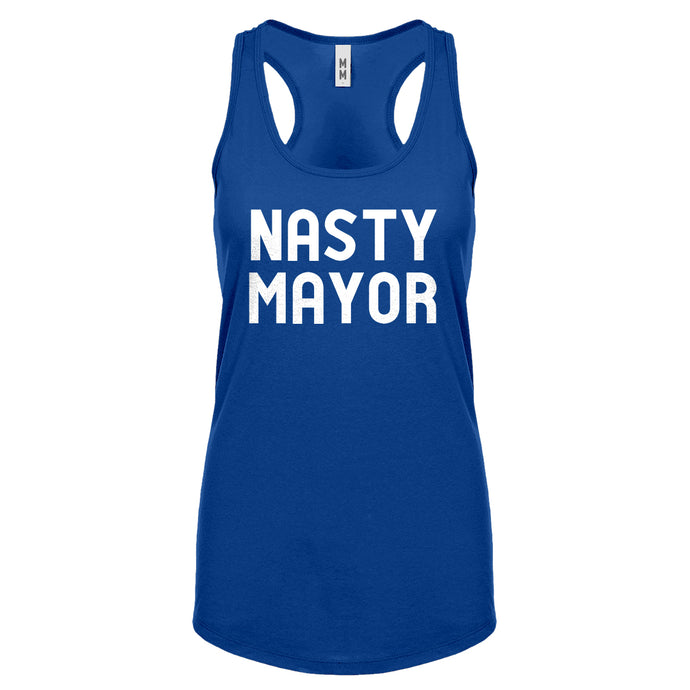 Racerback Nasty Mayor Womens Tank Top