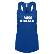 Racerback I Miss Obama Womens Tank Top