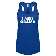 Racerback I Miss Obama Womens Tank Top