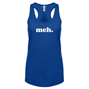 Meh Womens Racerback Tank Top