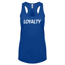Loyalty Womens Racerback Tank Top