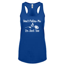 Racerback I'm Lost Too Womens Tank Top