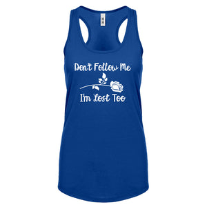 Racerback I'm Lost Too Womens Tank Top