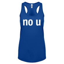 No U Womens Racerback Tank Top