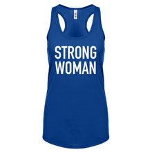 Racerback Strong Woman Womens Tank Top