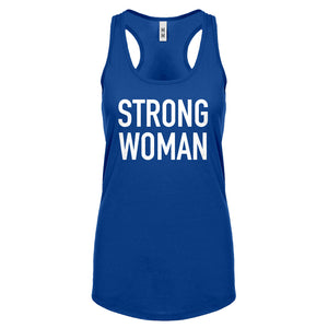 Racerback Strong Woman Womens Tank Top