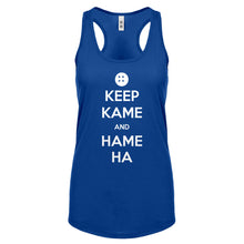 Racerback Keep Kame and Hame Ha Womens Tank Top