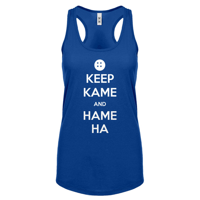 Racerback Keep Kame and Hame Ha Womens Tank Top
