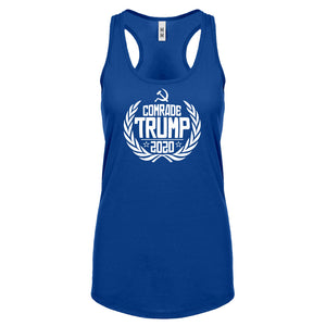 Comrade Trump 2020 Womens Racerback Tank Top