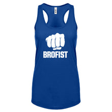 Racerback Brofist Womens Tank Top