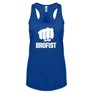 Racerback Brofist Womens Tank Top