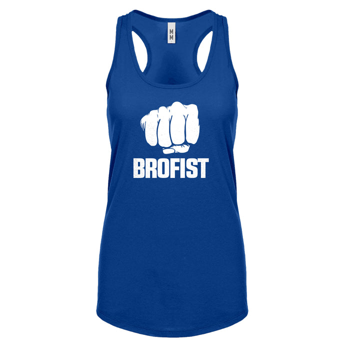 Racerback Brofist Womens Tank Top