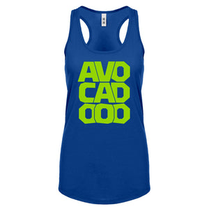 Racerback Avocado Womens Tank Top
