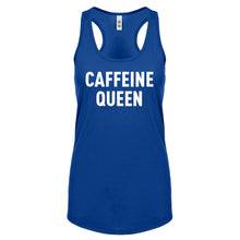 Racerback Caffeine Queen Womens Tank Top