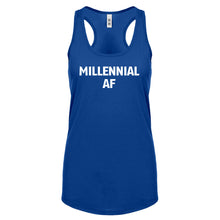 Millennial AF Womens Racerback Tank Top
