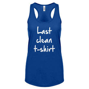 Racerback Last Clean Tshirt Womens Tank Top