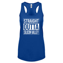 Racerback Straight Outta Silicon Valley Womens Tank Top