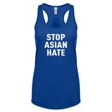 STOP ASIAN HATE Womens Racerback Tank Top
