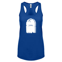 Racerback You're Dead to Me Womens Tank Top