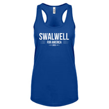 SWALWELL for President 2020 Womens Racerback Tank Top