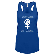Racerback Nevertheless She Persisted Womens Tank Top