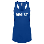 Racerback Patriots Resist Womens Tank Top