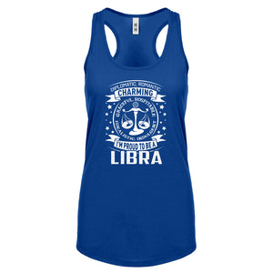 Racerback Libra Astrology Zodiac Sign Womens Tank Top
