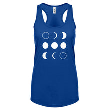 Racerback Moon Phases Womens Tank Top