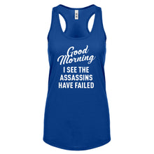 Racerback Good Morning Womens Tank Top