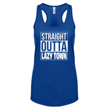Straight Outta Lazy Town Womens Racerback Tank Top