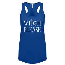 Racerback Witch Please Womens Tank Top