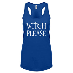 Racerback Witch Please Womens Tank Top
