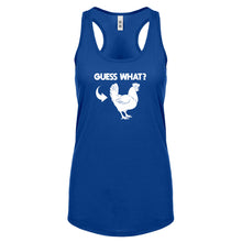 Racerback Chicken Butt Womens Tank Top