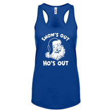 Snows Out Ho's Out Womens Racerback Tank Top
