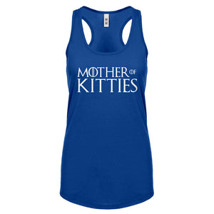 Racerback Mother of Kitties Womens Tank Top