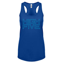 Racerback High Five Womens Tank Top