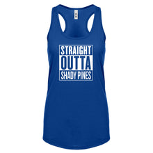 Racerback Straight Outta Shady Pines Womens Tank Top