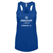 Starcourt Mall Hawkins Indiana Womens Racerback Tank Top
