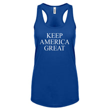 Keep America Great Womens Racerback Tank Top