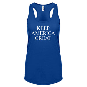 Keep America Great Womens Racerback Tank Top