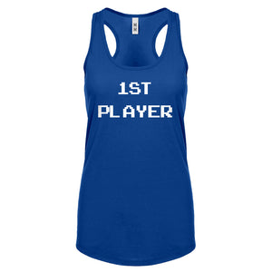 Racerback 1st Player Womens Tank Top
